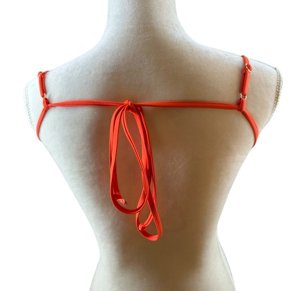 Weworewhat Women’s M Medium Ombre Colorful Bikini Top Strappy Swim Beach Sexy - Picture 4 of 11